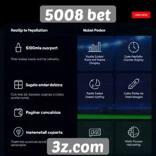 Características principais do site 5008 bet