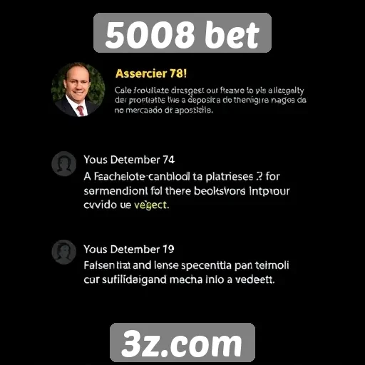 Feedback dos usuários sobre a 5008 bet